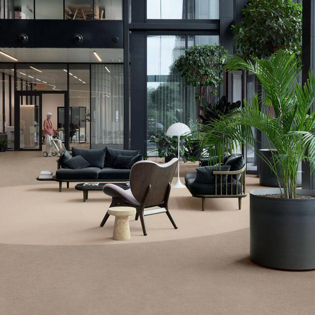 Forbo Sarlon Stone & Material 19dB Steel Concrete 4761 Sheet Vinyl - DCTUK