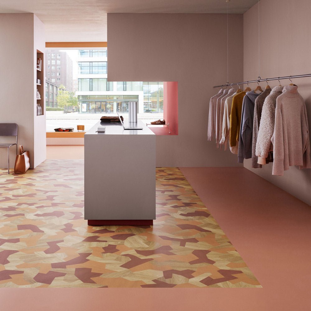 Forbo Sarlon Wood 19dB Scandinavian Oak 8483 Sheet Vinyl - DCTUK
