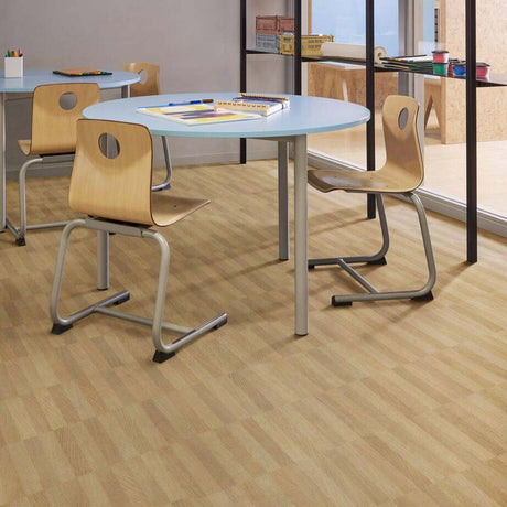 Forbo Sarlon Wood 19dB Scandinavian Oak 8483 Sheet Vinyl - DCTUK