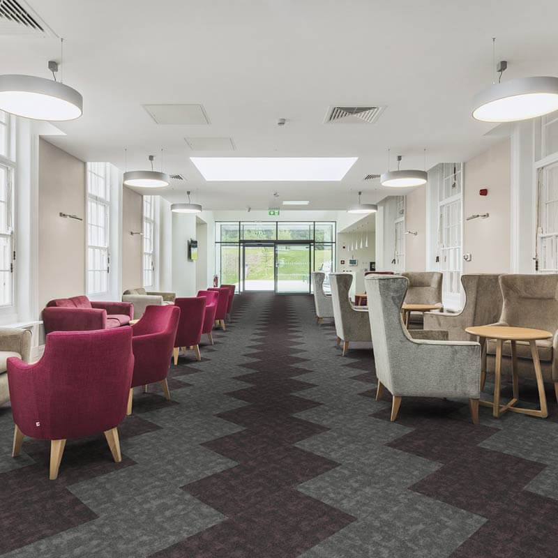 Forbo Tessera Harmony Aqua Symphony 4611 Carpet Planks - DCTUK