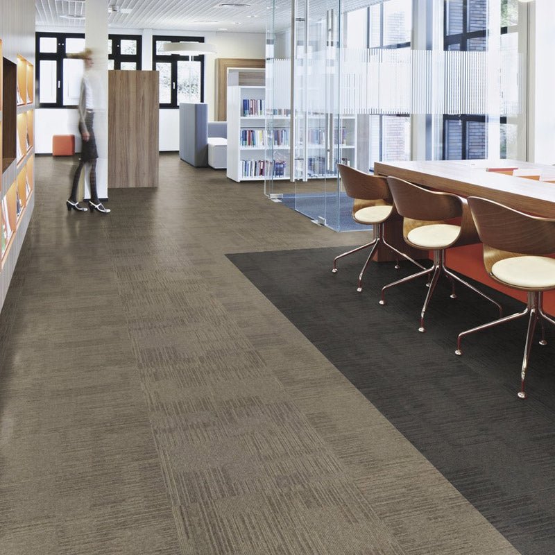Forbo Tessera Inline Banoffee Carpet Tiles - DCTUK