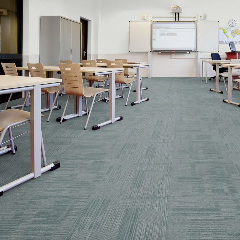 Forbo Tessera Inline Banoffee Carpet Tiles - DCTUK