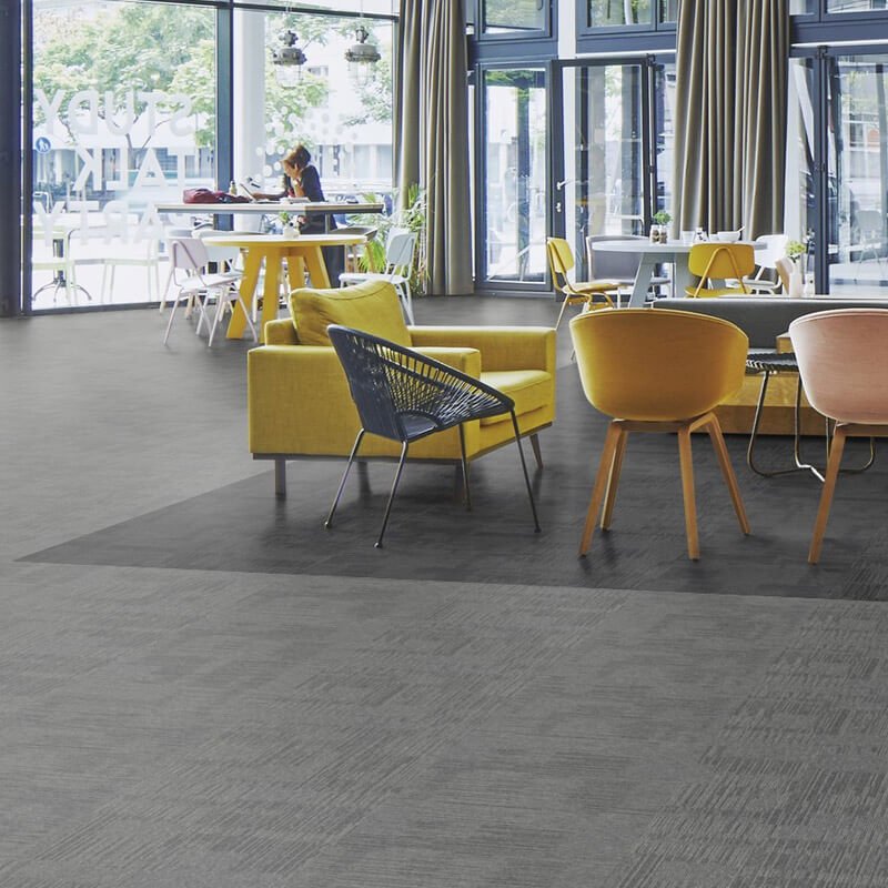 Forbo Tessera Inline Banoffee Carpet Tiles - DCTUK