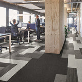 Forbo Tessera Layout & Outline Alloy Carpet Planks - DCTUK