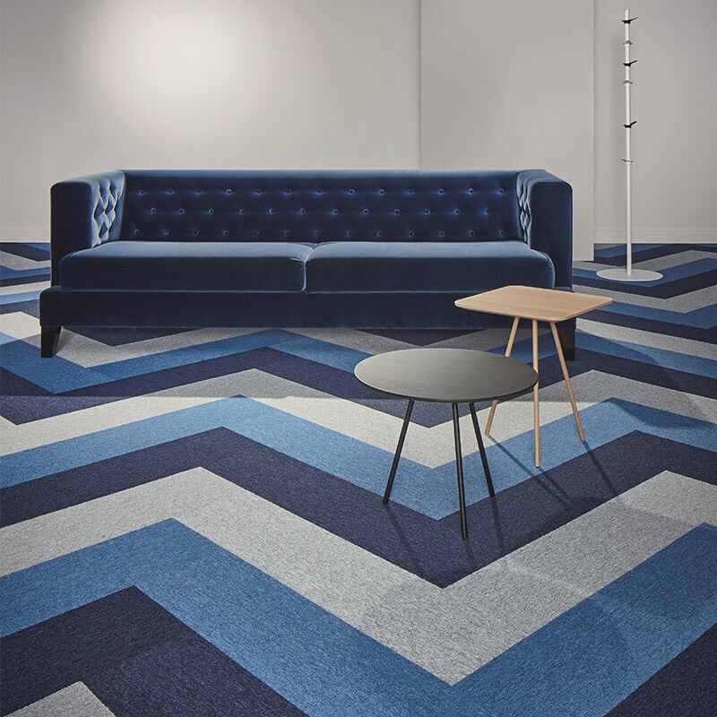 Forbo Tessera Layout & Outline Alloy Carpet Planks - DCTUK