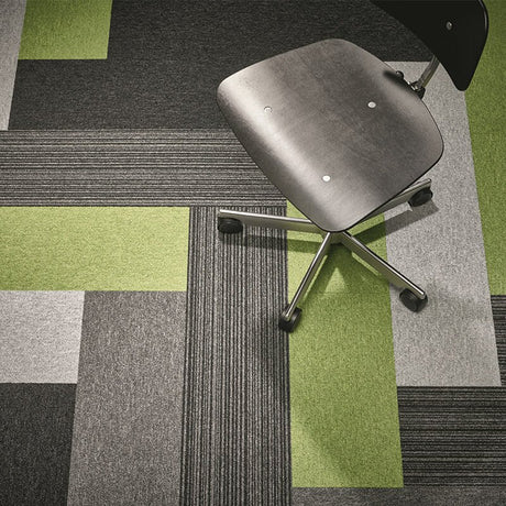 Forbo Tessera Layout & Outline Alloy Carpet Planks - DCTUK
