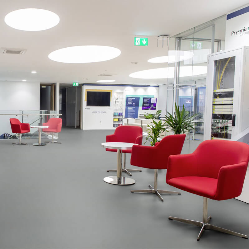 Gerflor Tarasafe Standard Dove Grey 7767 Sheet Vinyl - DCTUK