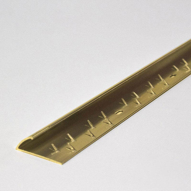 Gold Single Carpet Edging Strip Transition & Edging - DCTUK