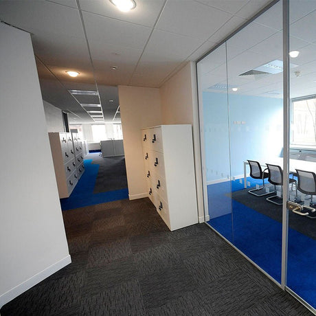 Heckmondwike Array Black Carpet Tiles - DCTUK