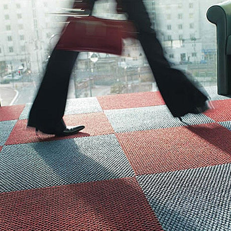 Heckmondwike Diamond Beige Carpet Tiles - DCTUK