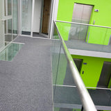 Heckmondwike Dreadnought UB Anthracite Carpet Tiles - DCTUK