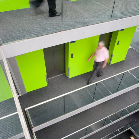 Heckmondwike Dreadnought UB Anthracite Carpet Tiles - DCTUK