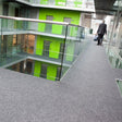 Heckmondwike Dreadnought UB Anthracite Carpet Tiles - DCTUK