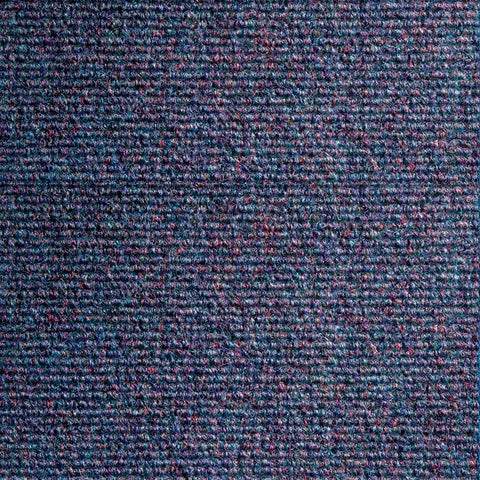 Clearance: Heckmondwike Supacord Blueberry carpet tiles (1 box - 5m2)