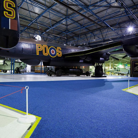 Heckmondwike Wellington Velour Charcoal Carpet Tiles - DCTUK