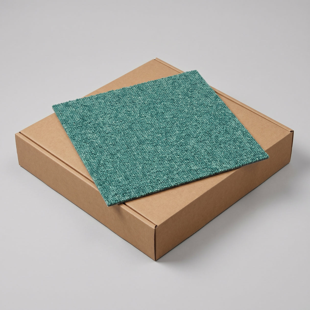 Clearance: Heuga 727 Eucalyptus carpet tiles (1 box - 4m2)