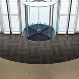 Interface Barricade One Anthrazite Carpet Tiles - DCTUK