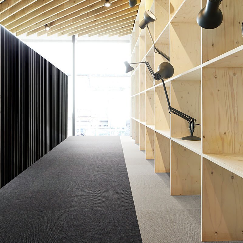 Interface Elevation III Aqua Marina Carpet Tiles - DCTUK