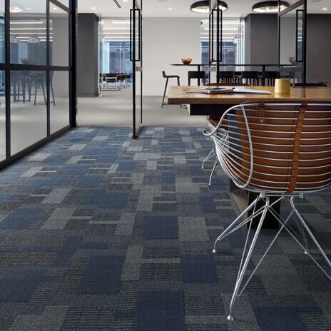 Interface Embodied Beauty - Geisha Gather Ash 9551003 Carpet Planks - DCTUK