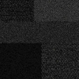 Interface Embodied Beauty - Geisha Gather Jet 9551006 Carpet Planks - DCTUK