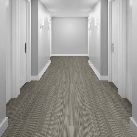 Interface Embodied Beauty - Shishu Stitch Ash 9553004 Carpet Planks - DCTUK