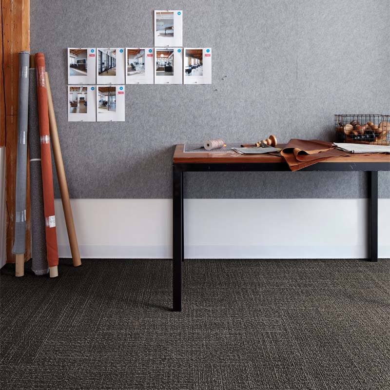 Interface Embodied Beauty - Shishu Stitch Ash 9553004 Carpet Planks - DCTUK