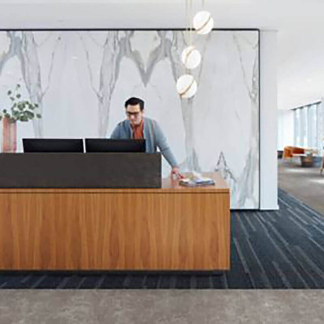 Interface Embodied Beauty - Simple Sash Alba 9554002 Carpet Planks - DCTUK