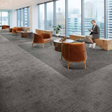 Interface Embodied Beauty - Tokyo Texture Ash 955503 Carpet Planks - DCTUK