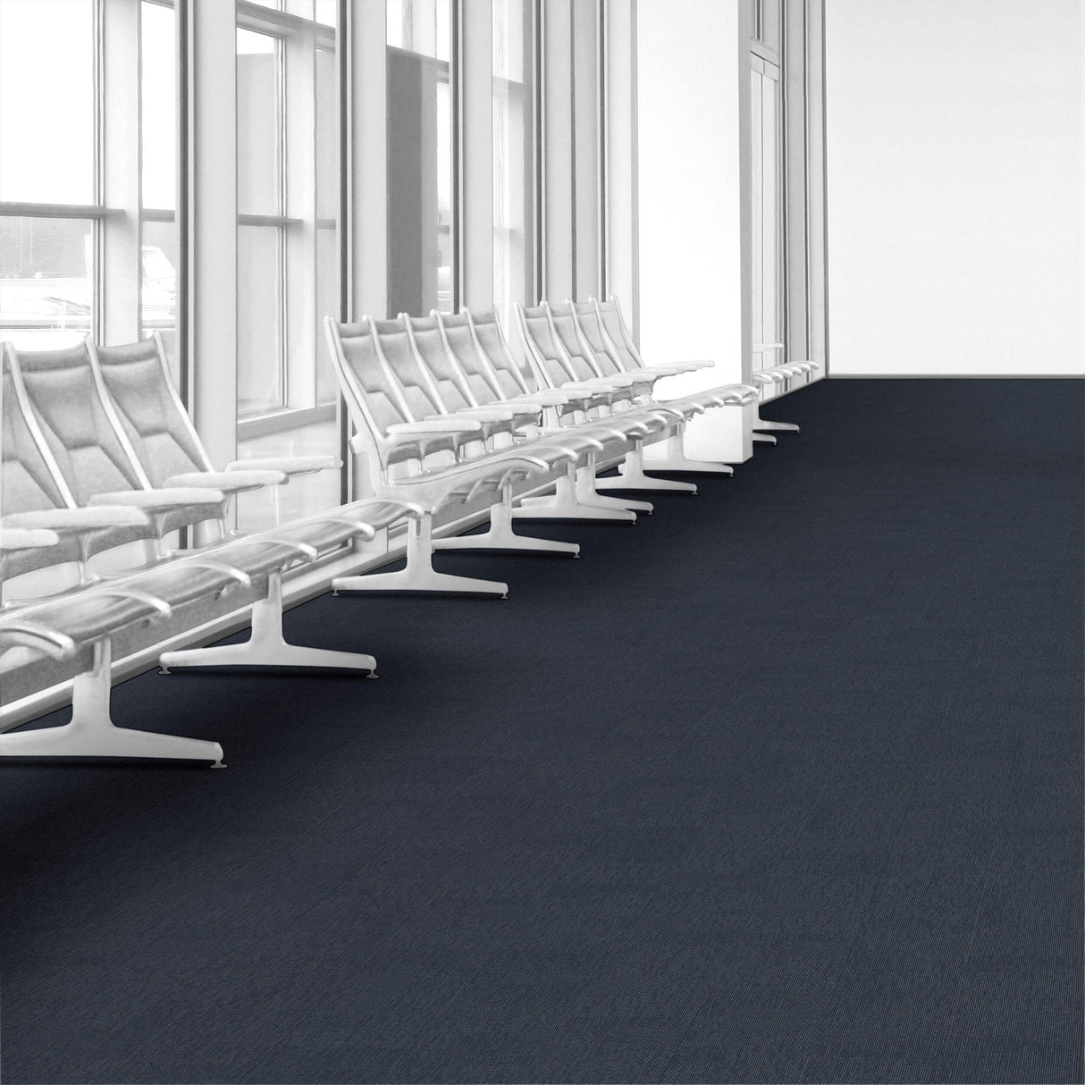 Interface Embodied Beauty - Zen Stitch Ash 9557005 Carpet Planks - DCTUK