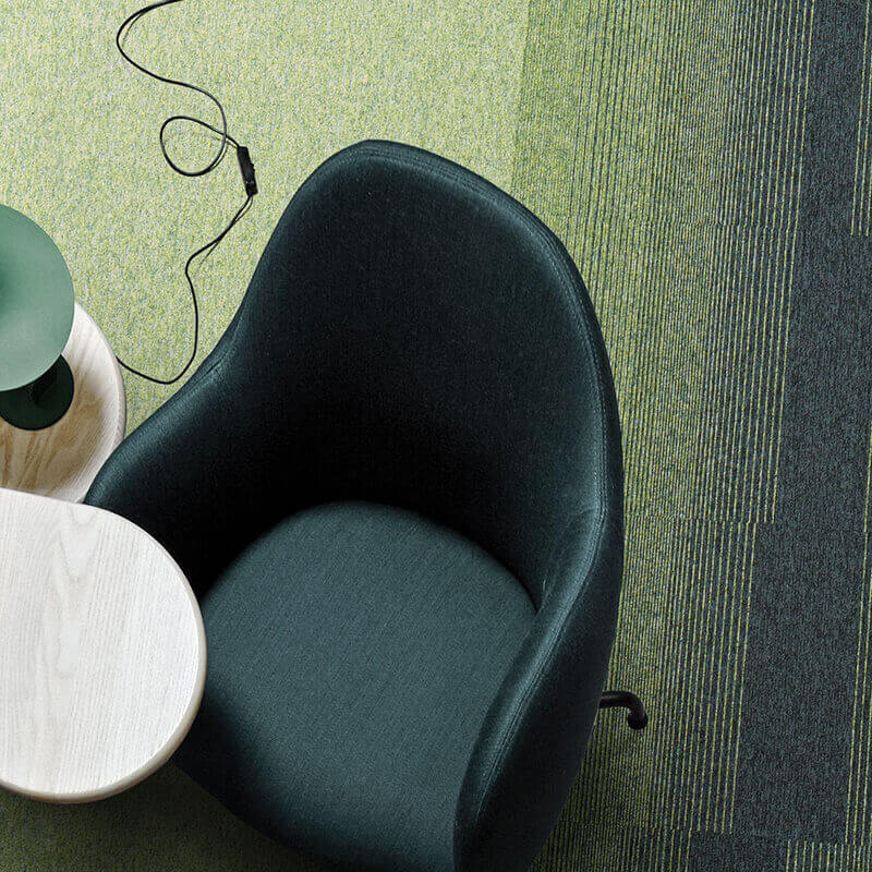 Interface Employ Lines Caribbean Carpet Tiles - DCTUK