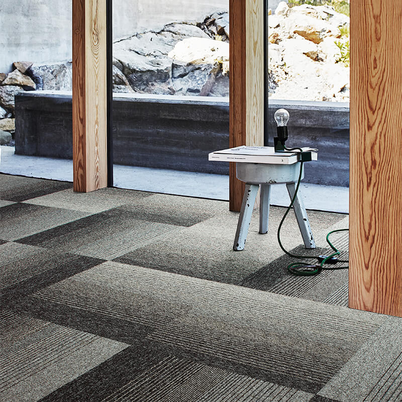 Interface Employ Lines Caribbean Carpet Tiles - DCTUK