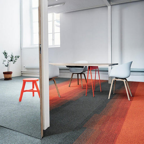 Interface Employ Lines Caribbean Carpet Tiles - DCTUK