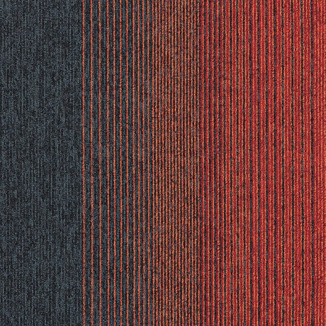 Interface Employ Lines Sunset Carpet Tiles - DCTUK
