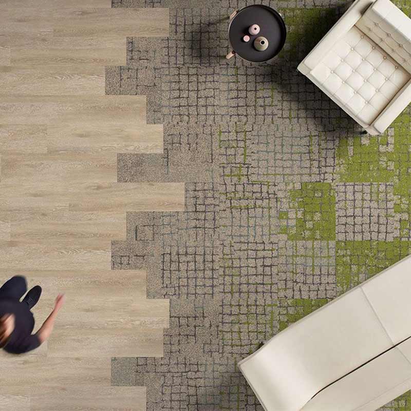 Interface Human Connections - Kerbstone Flint Carpet Tiles - DCTUK