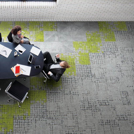 Interface Human Connections - Kerbstone Flint Carpet Tiles - DCTUK
