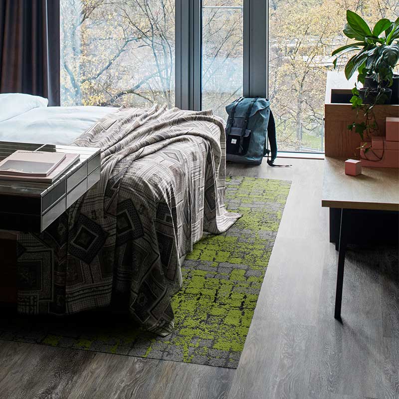 Interface Human Connections - Moss Flint/Moss Carpet Tiles - DCTUK