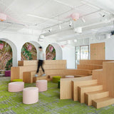 Interface Human Connections - Moss Flint/Moss Carpet Tiles - DCTUK