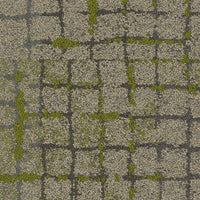 Interface Human Connections - Moss in Stone Granite Edge Carpet Tiles