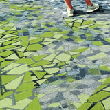 Interface Human Connections - Rue Green Carpet Tiles - DCTUK
