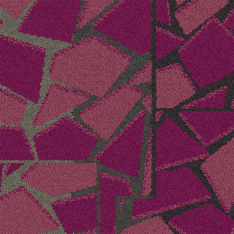 Interface Human Connections - Rue Pink Carpet Tiles - DCTUK