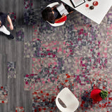 Interface Human Connections - Stone Course Green/Stone Carpet Tiles - DCTUK