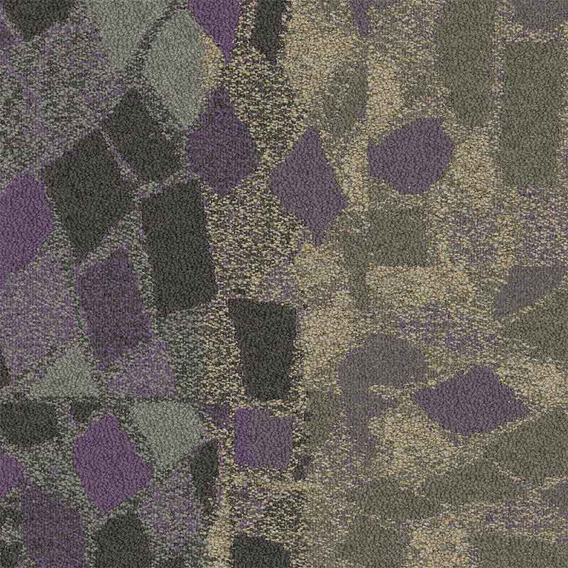 Interface Human Connections - Stone Course Purple/Stone Carpet Tiles - DCTUK