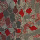 Interface Human Connections - Stone Course Red/Stone Carpet Tiles - DCTUK