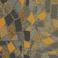 Interface Human Connections - Stone Course Yellow/Stone Carpet Tiles