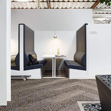 Interface Human Nature 820 Limestone Carpet Planks - DCTUK