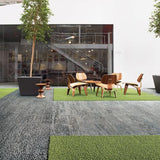 Interface Human Nature 830 Black Carpet Planks - DCTUK