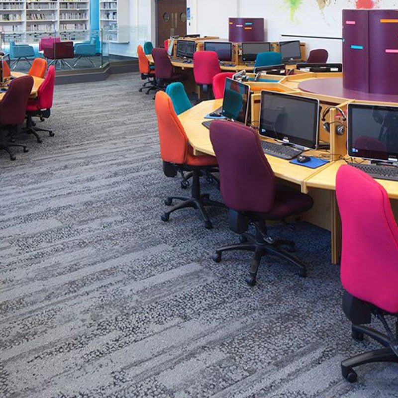 Interface Human Nature 840 Limestone Carpet Planks - DCTUK