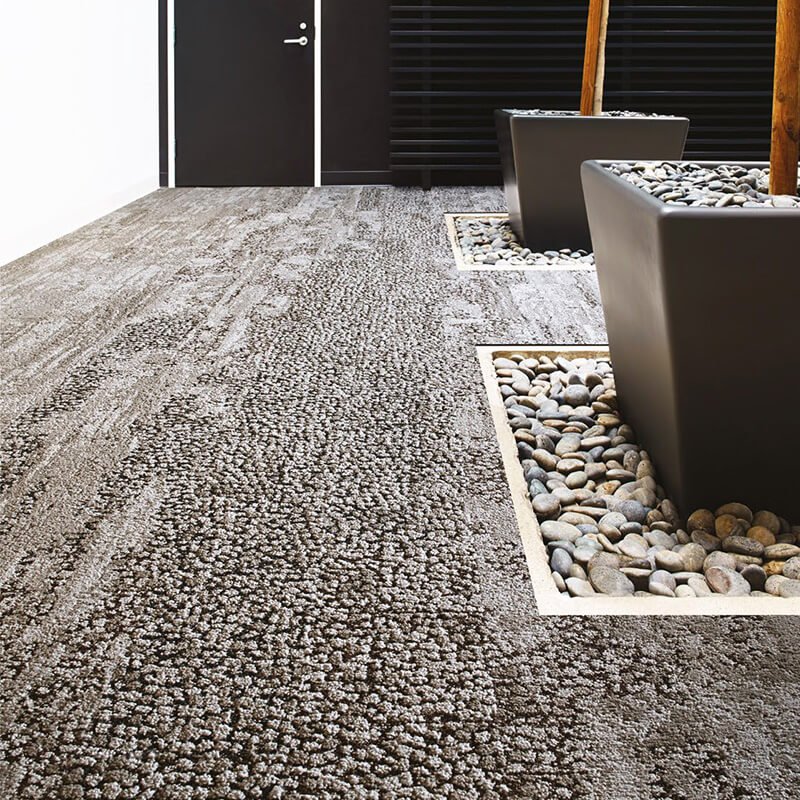 Interface Human Nature 840 Limestone Carpet Planks - DCTUK