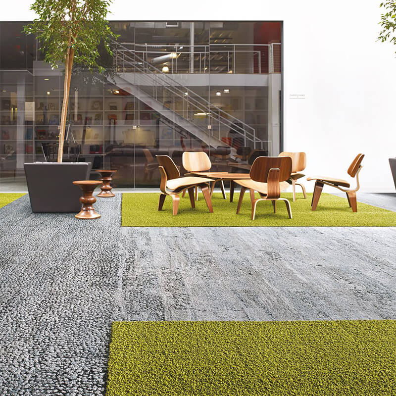 Interface Human Nature 840 Limestone Carpet Planks - DCTUK