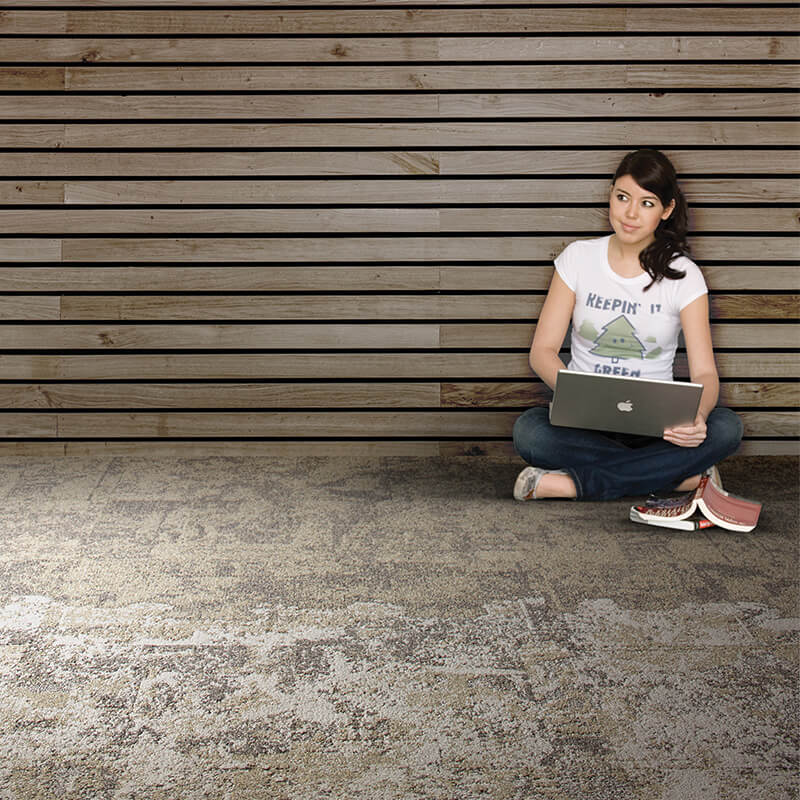 Interface Net Effect B601 Arctic Carpet Tiles - DCTUK